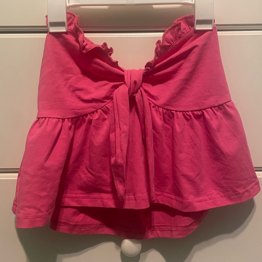 Strapless Crop top